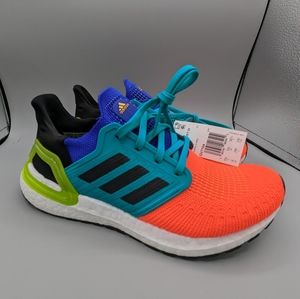 Adidas Ultra Boost 20 What The Solar Red GV7164 Men's Size 6